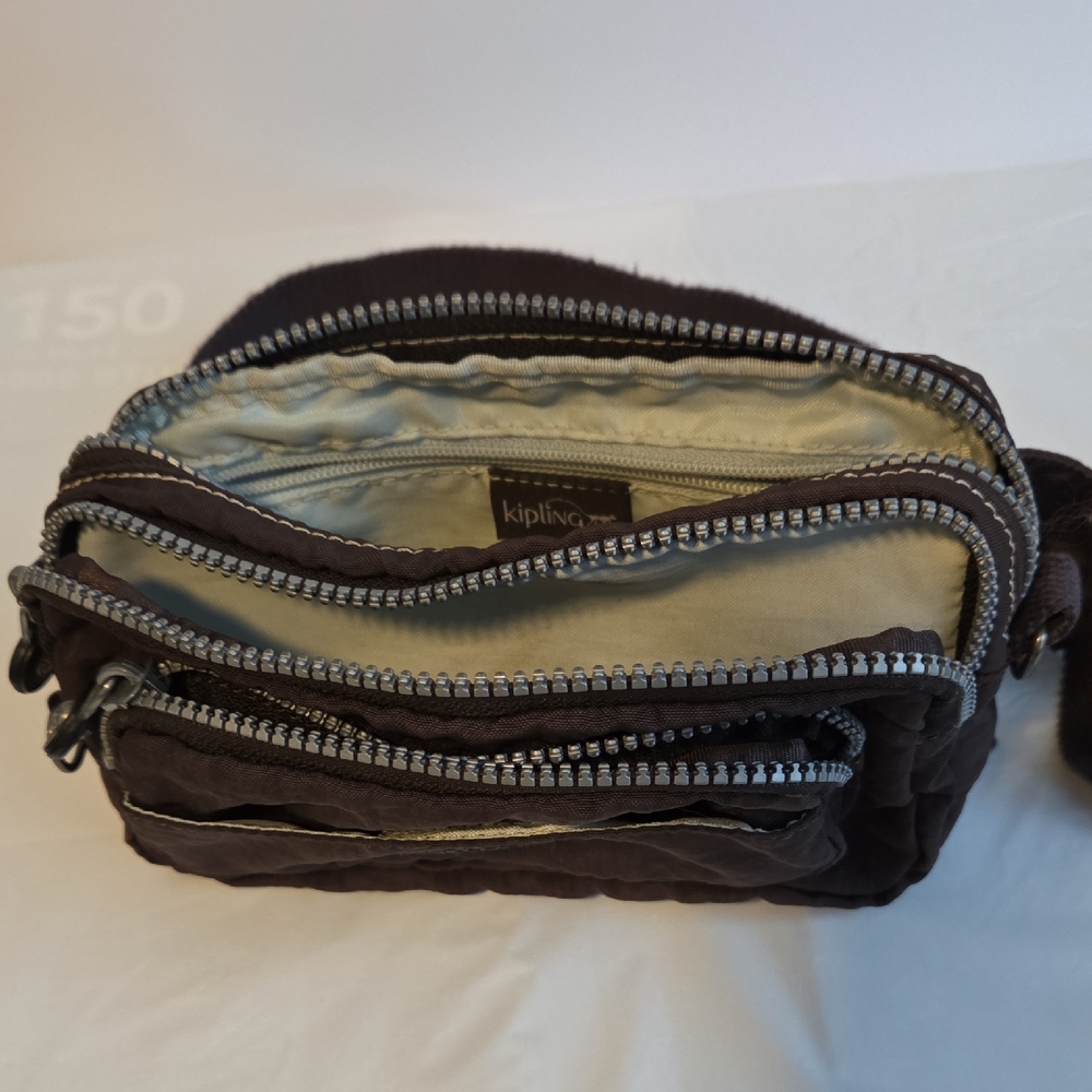 Kipling Dark Brown Belt Bag